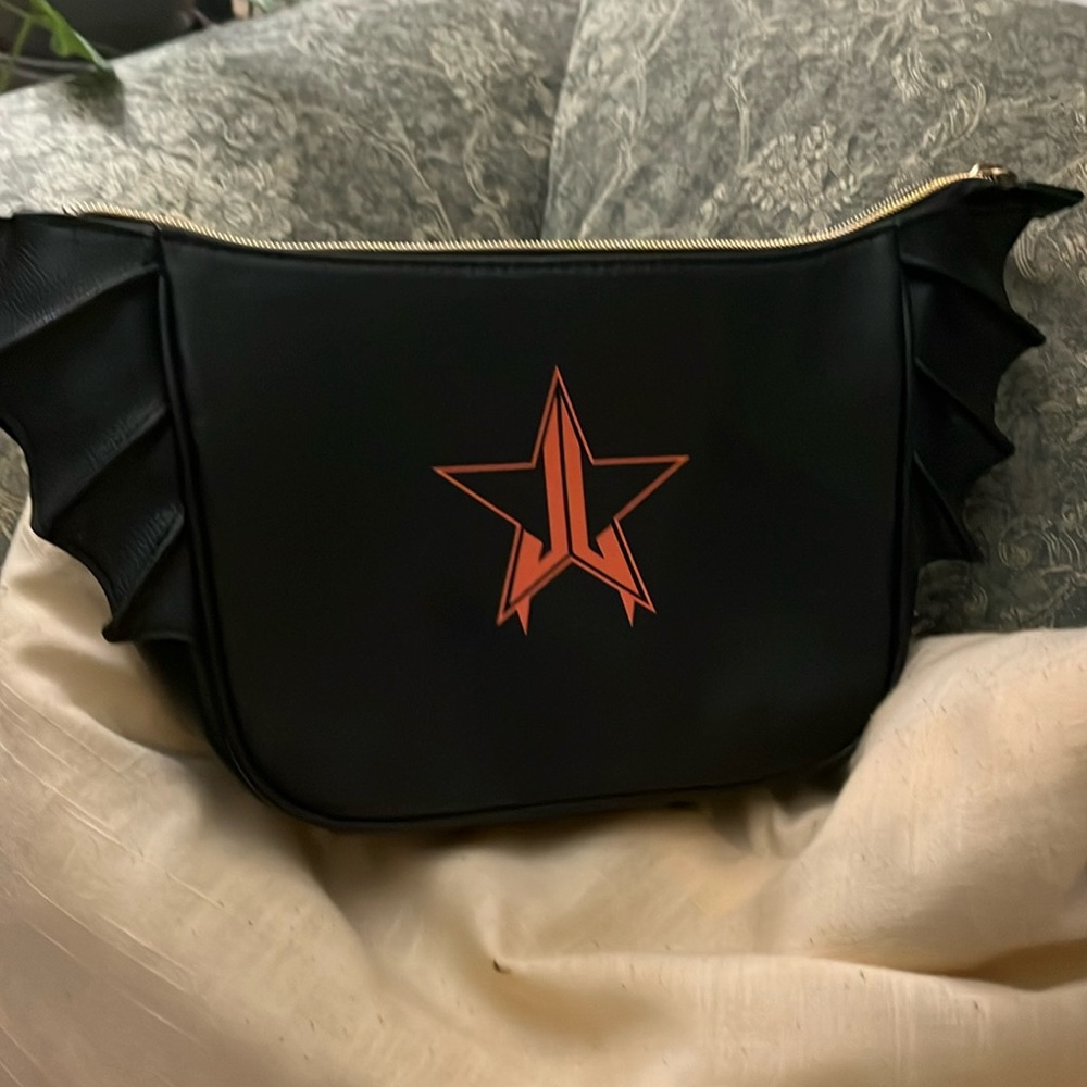 Jeffree Star bat bag cosmetics pouch